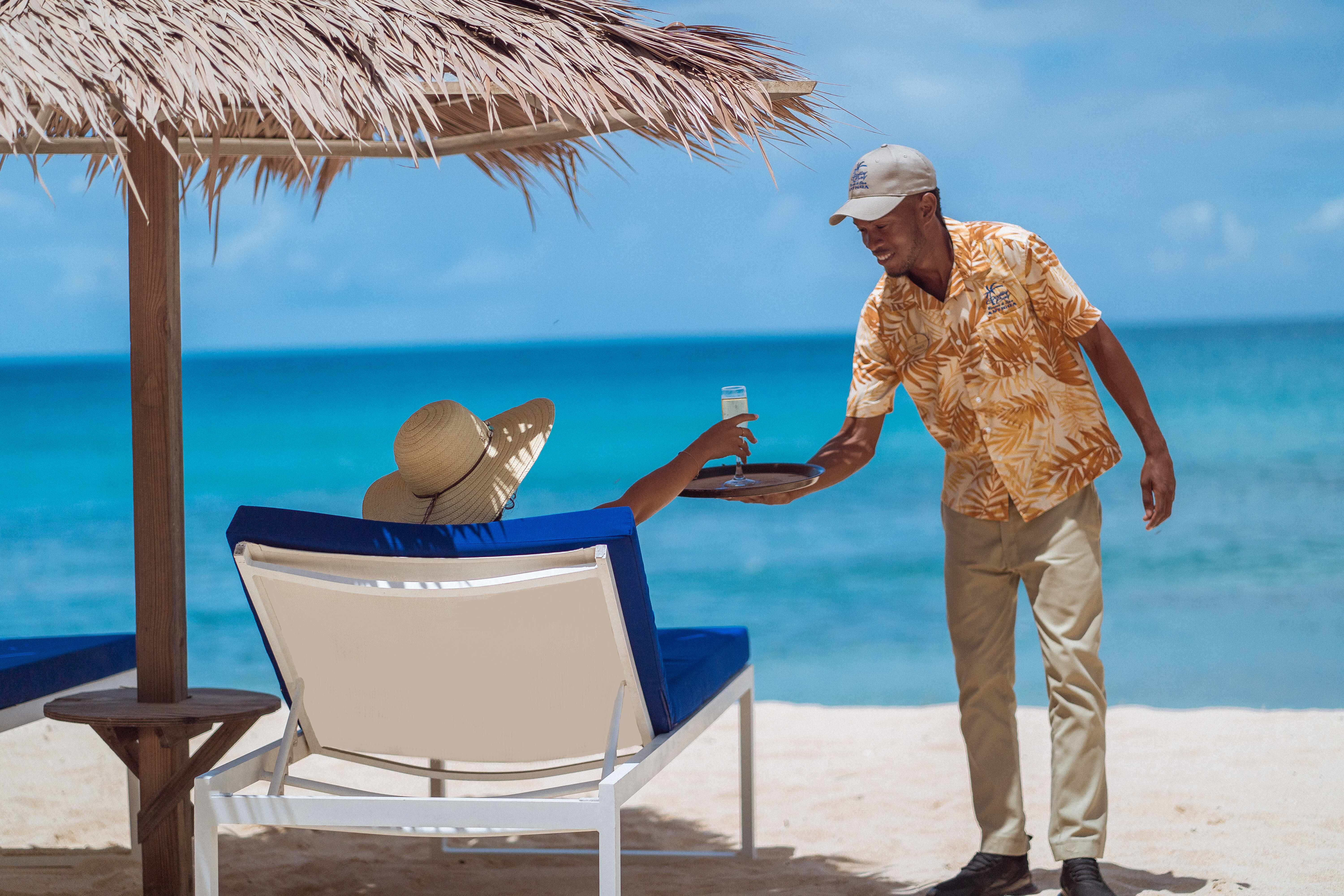 New beach cocktail service